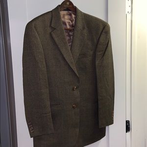 Ralph Lauren Brown Herringbone Sport Coat 38R